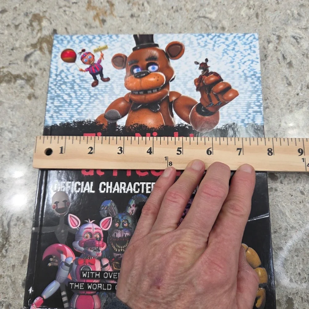Five Nights at Freddys Official Character Encyclopedia FNAF Guide Book Hardcover
